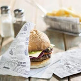 Newspaper Wax Food Paper Pocket
